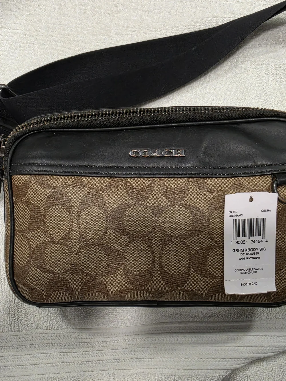 Coach messenger bag